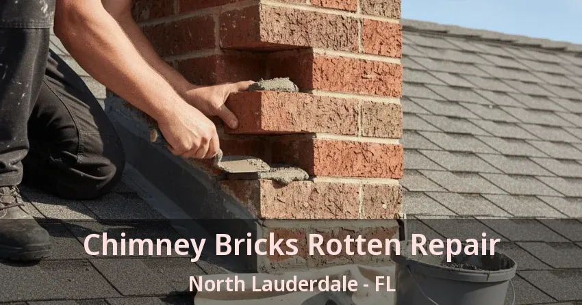 Chimney Bricks Rotten Repair North Lauderdale - FL