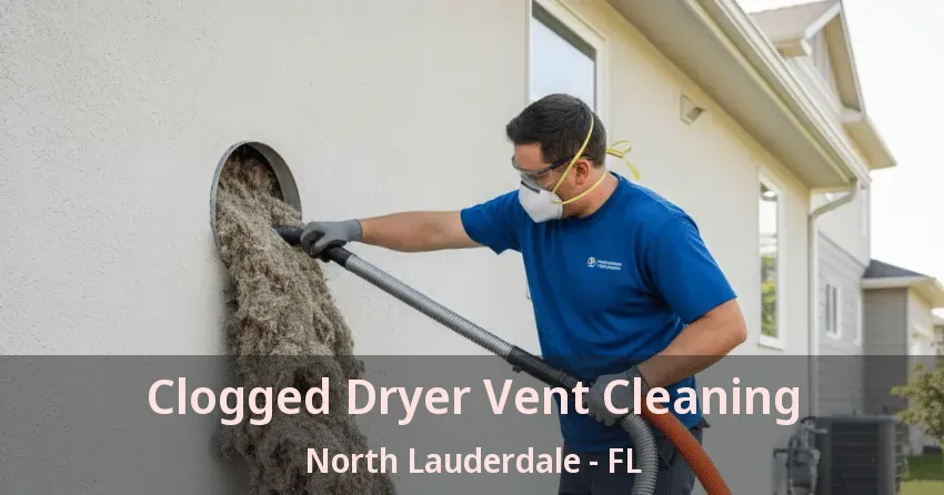 Clogged Dryer Vent Cleaning North Lauderdale - FL Clogged Dryer Vent Cleaning North Lauderdale - FL