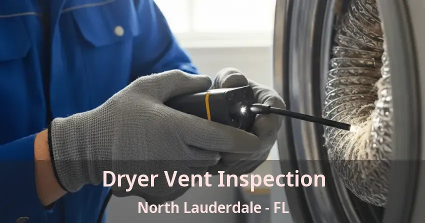 Dryer Vent Inspection North Lauderdale - FL