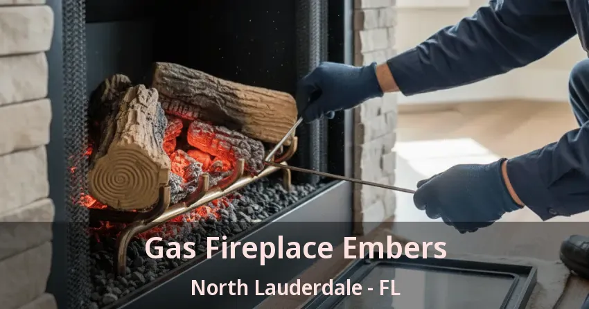 Gas Fireplace Embers North Lauderdale - FL