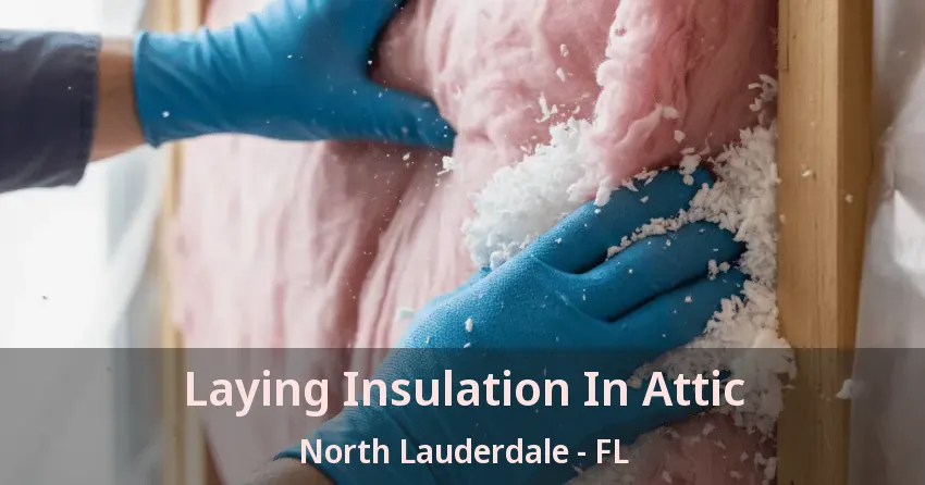 Laying Insulation In Attic North Lauderdale - FL