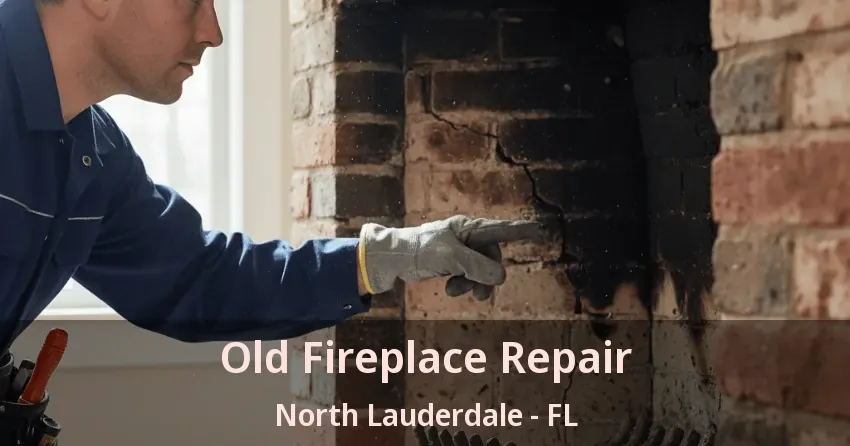 Old Fireplace Repair North Lauderdale - FL